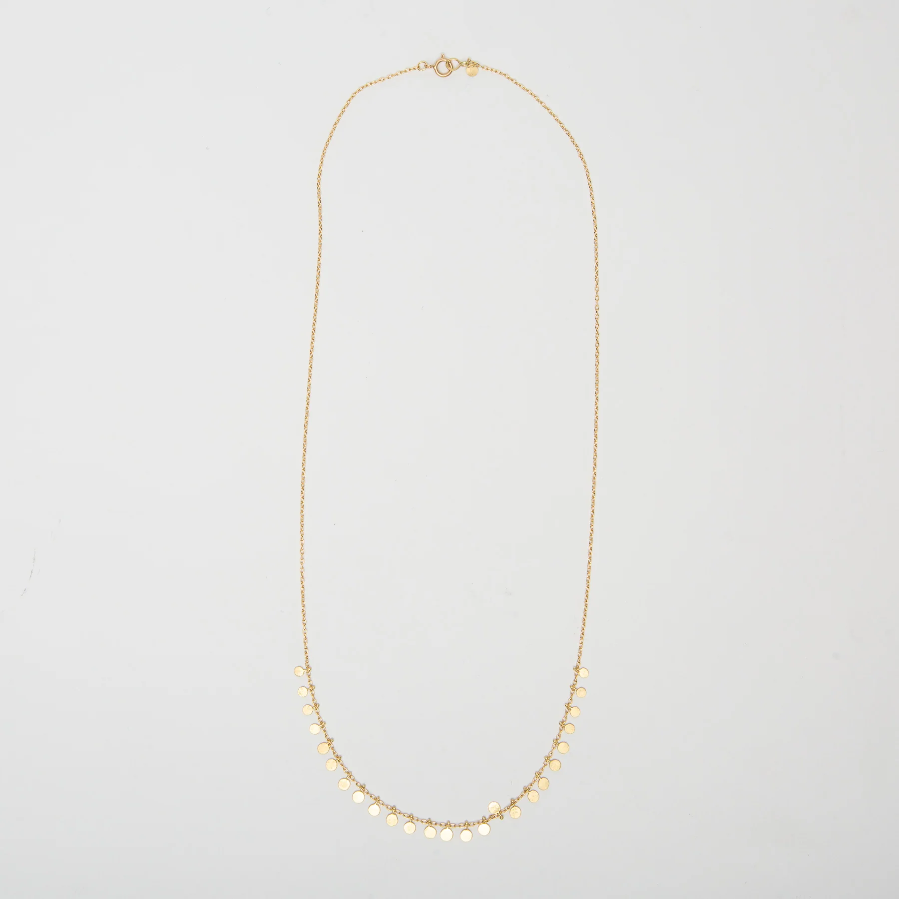 SIA TAYLOR | MEDIUM DOTS GOLD NECKLACE - Image 3