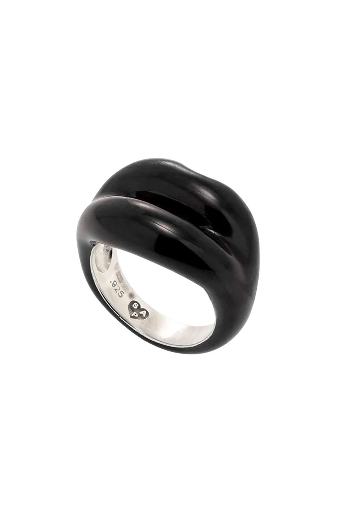 SOLANGE | BLACK HOTLIPS RING - Image 2