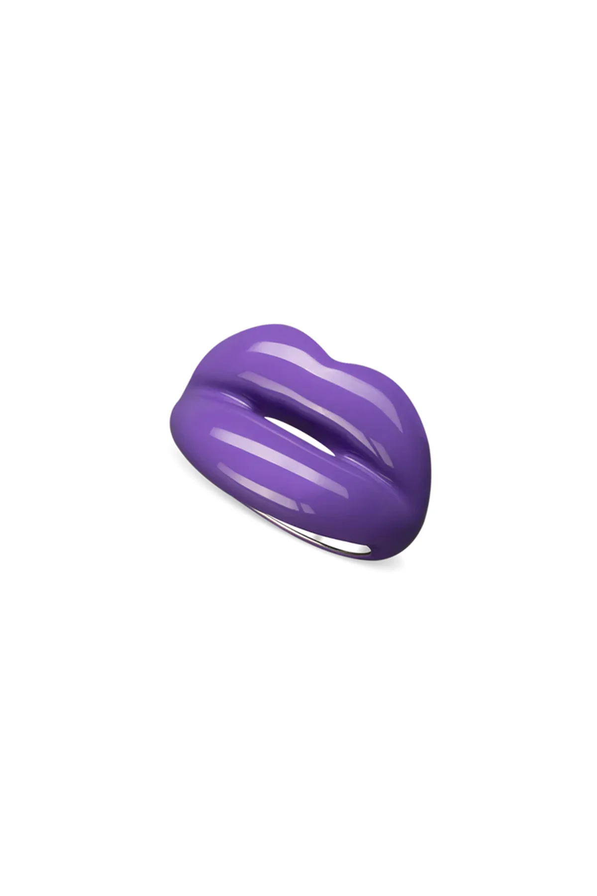 SOLANGE | QUEEN ELIZABETH PURPLE HOTLIPS RING - Image 2