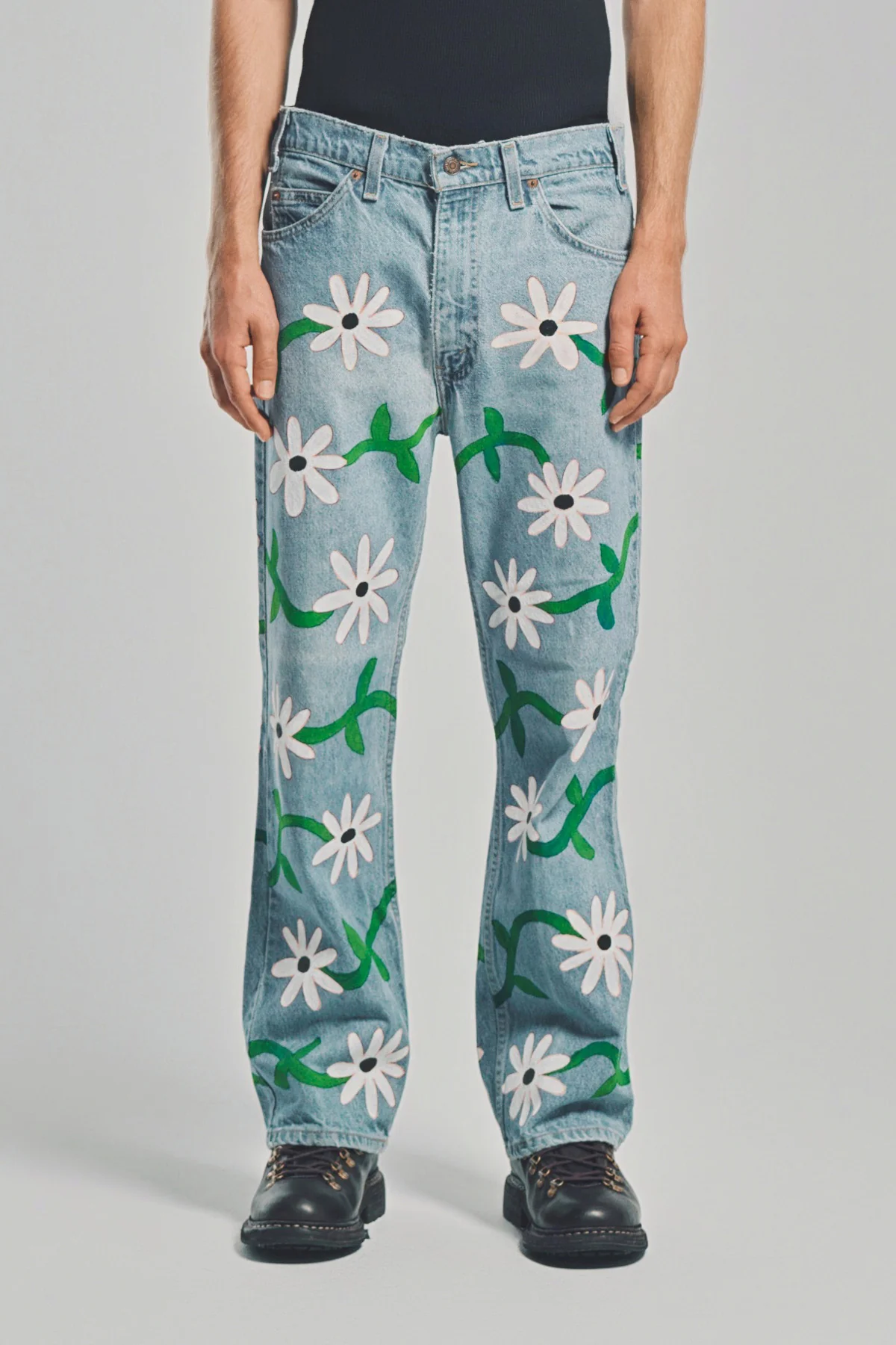 STEFAN MEIER | VINTAGE FLOWER PANTS - Image 2