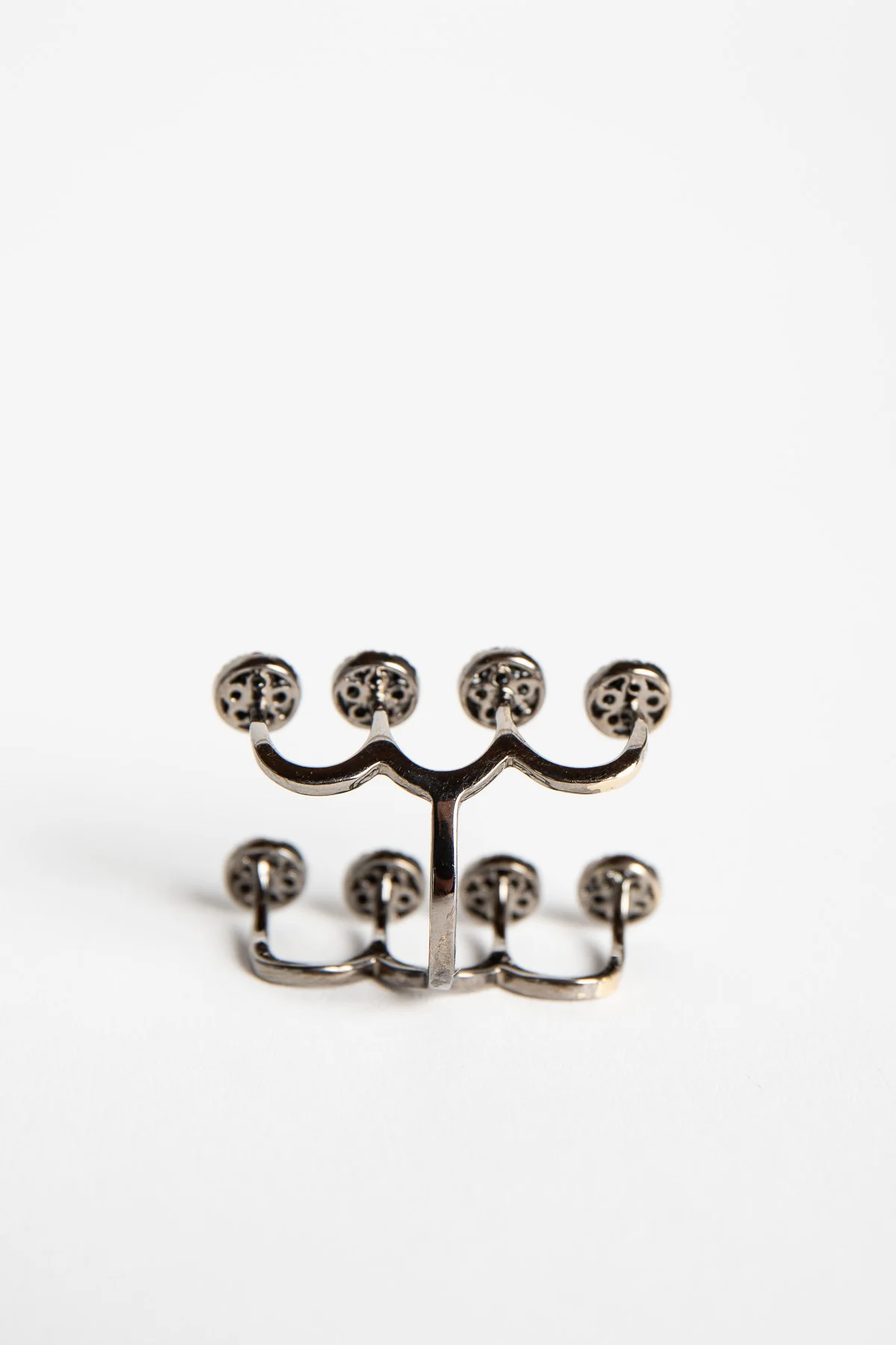 STEFERE | WHITE GOLD & BLACK DIAMOND RING - Image 3