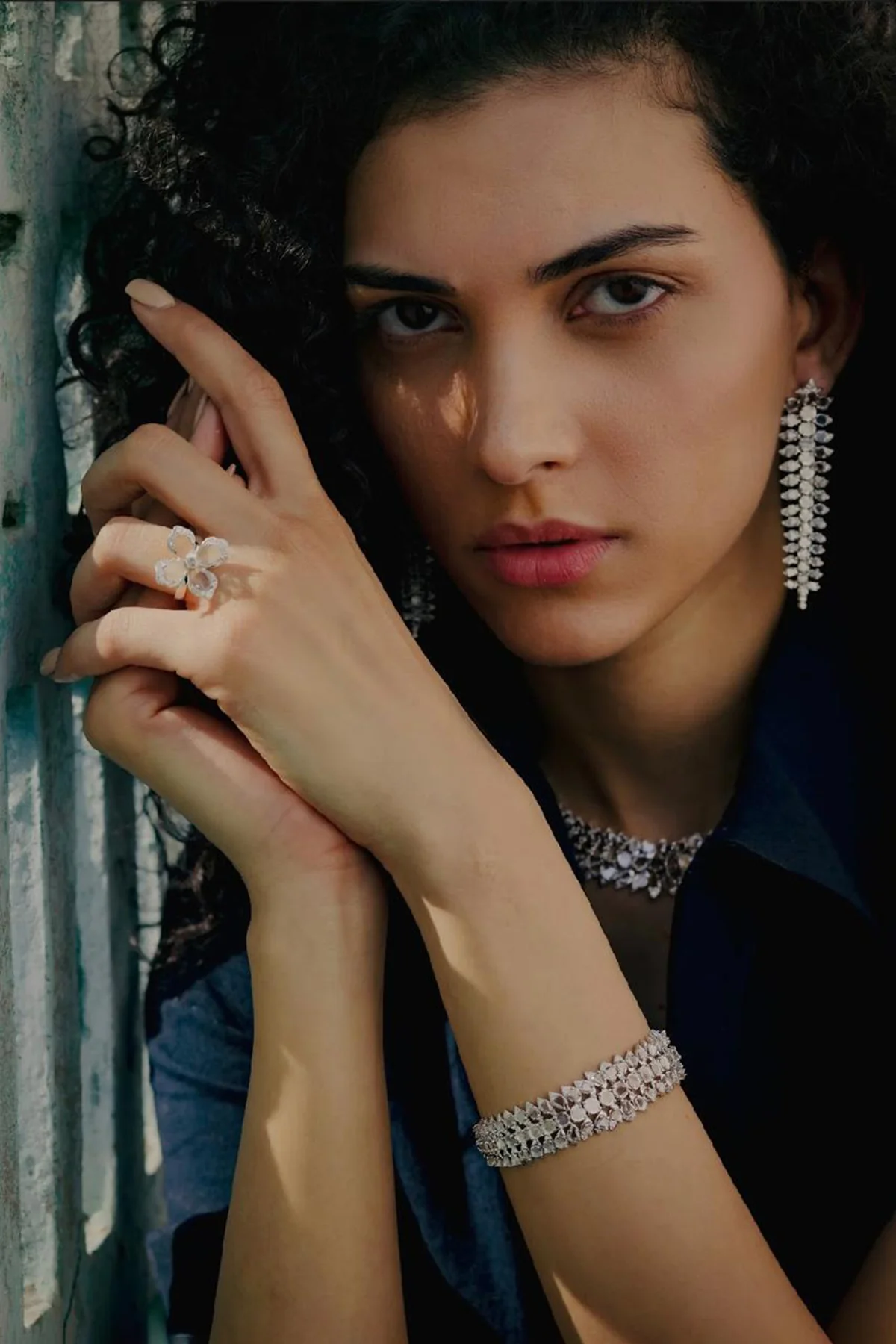 TALLIN | WHITE GOLD DIAMOND BRACELET - Image 2
