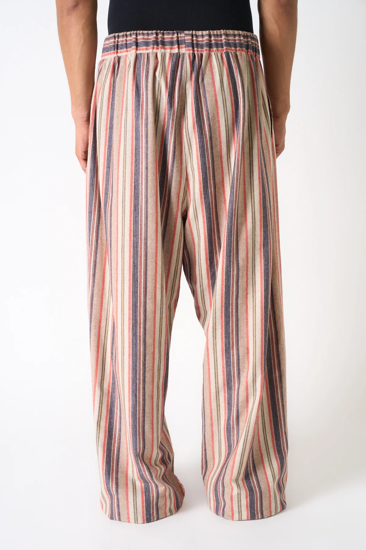 THE ELDER STATESMAN | LEISURE STRIPE PANTS - Image 4