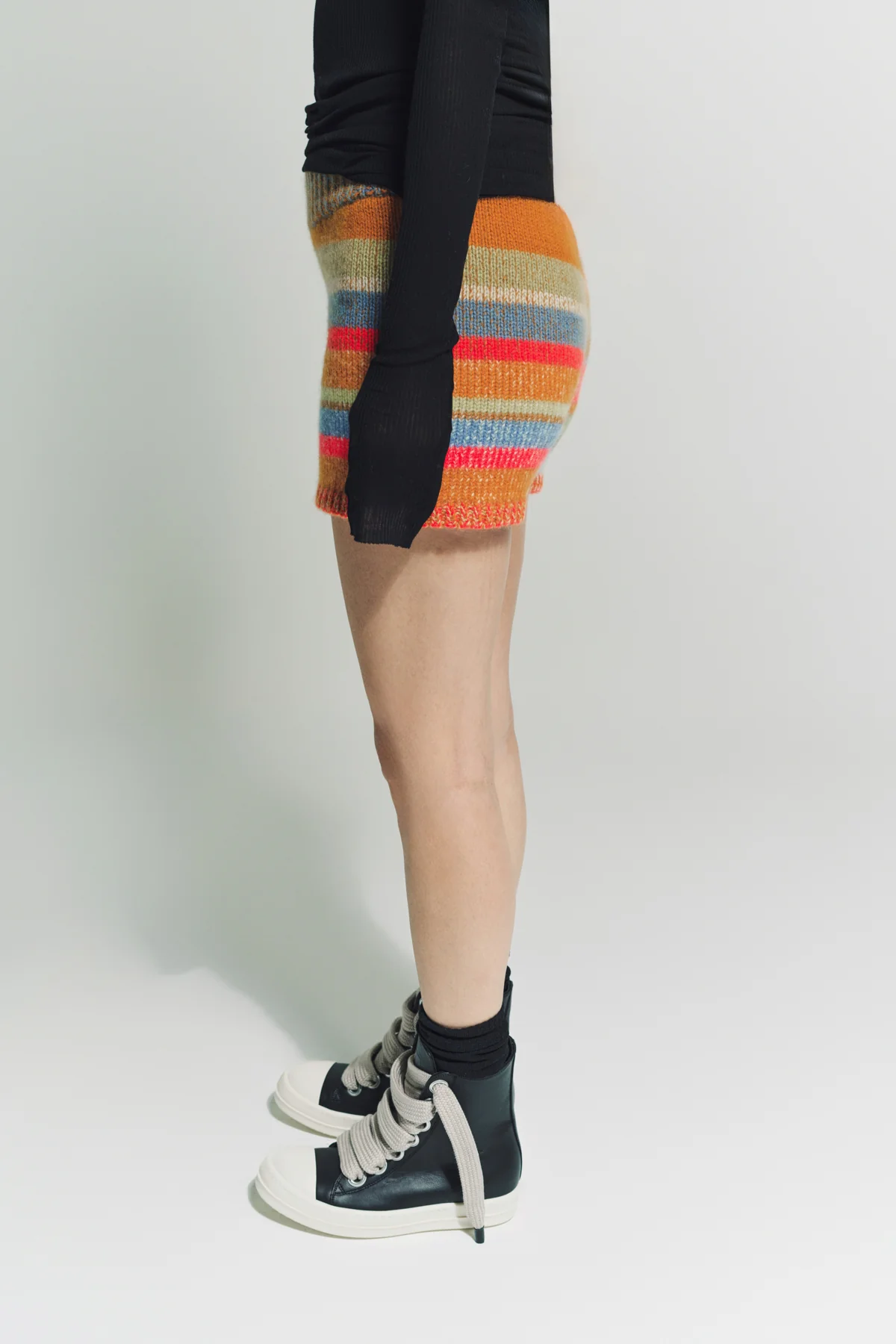 THE ELDER STATESMAN | STRIPE SUPER SOFT SHORTS - Image 3