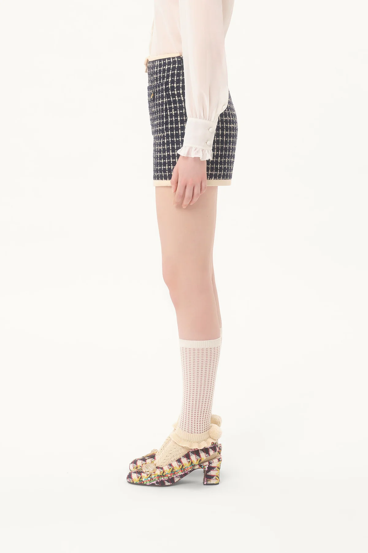 VALENTINO | BOUCLE SHORTS - Image 4