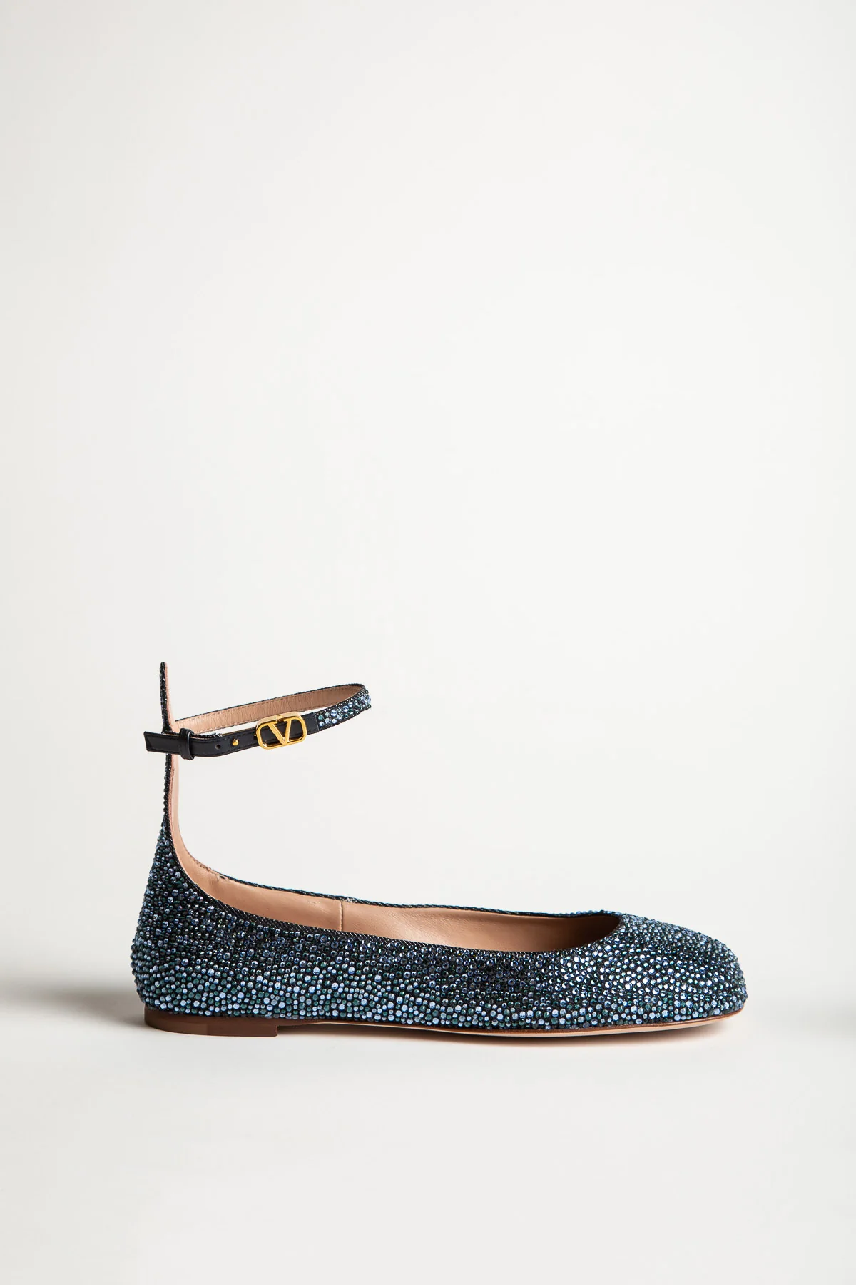 VALENTINO GARAVANI | DENIM BALLERINA FLATS