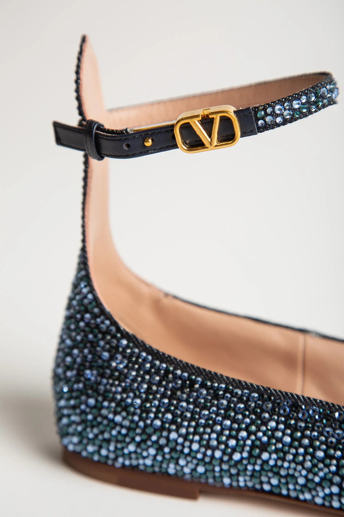 VALENTINO GARAVANI | DENIM BALLERINA FLATS - Image 5