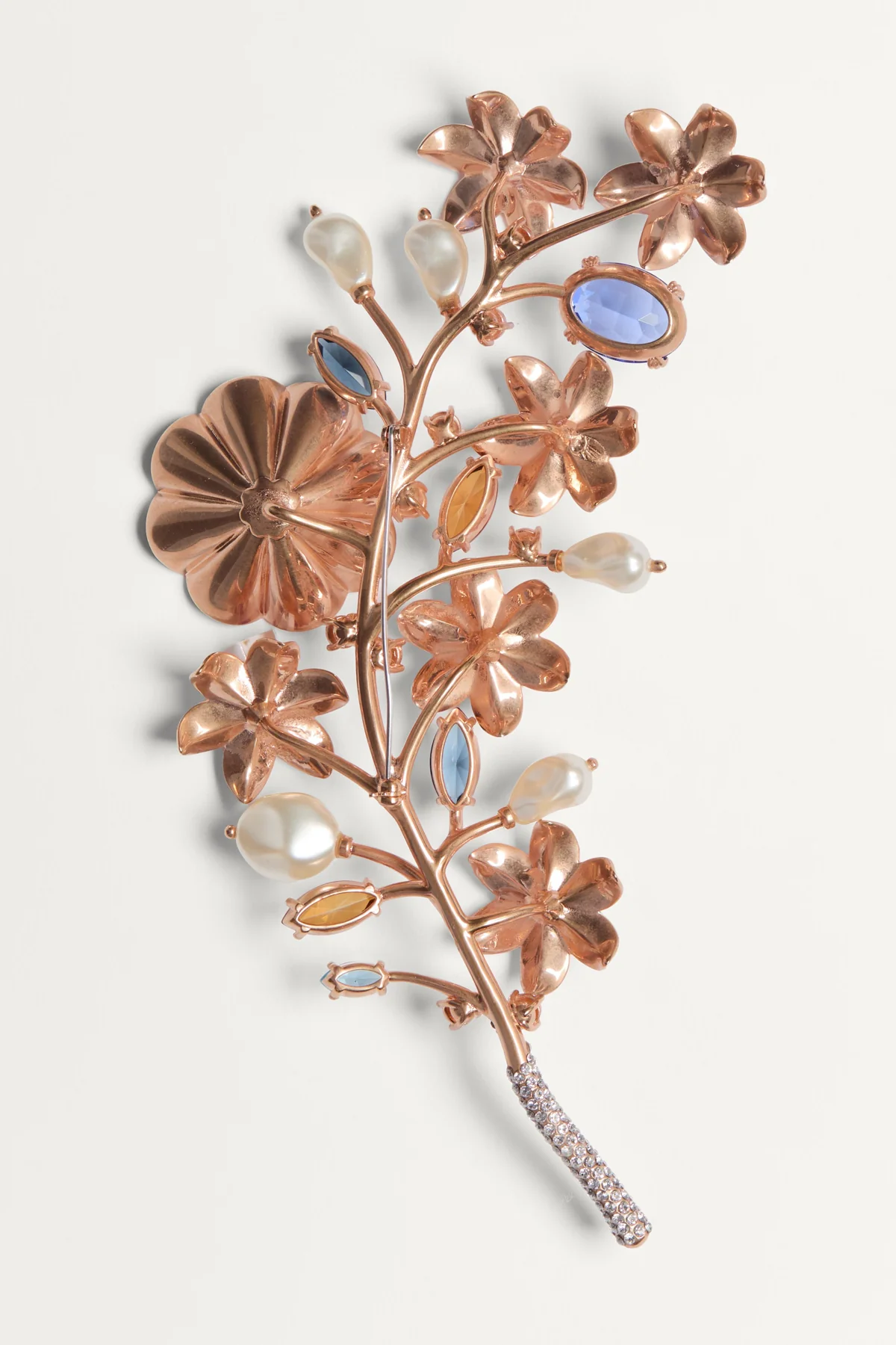 VALENTINO GARAVANI | PAPIER FLORAL BROOCH - Image 4