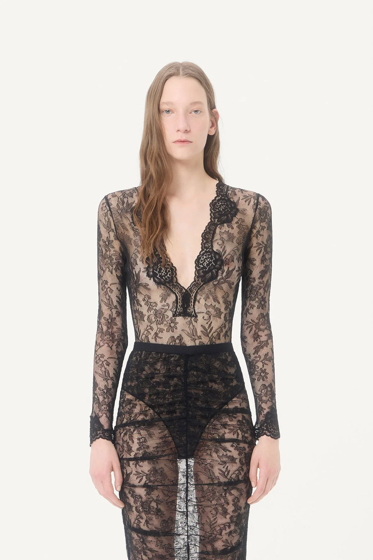 Valentino | Lace Bodysuit - Image 3