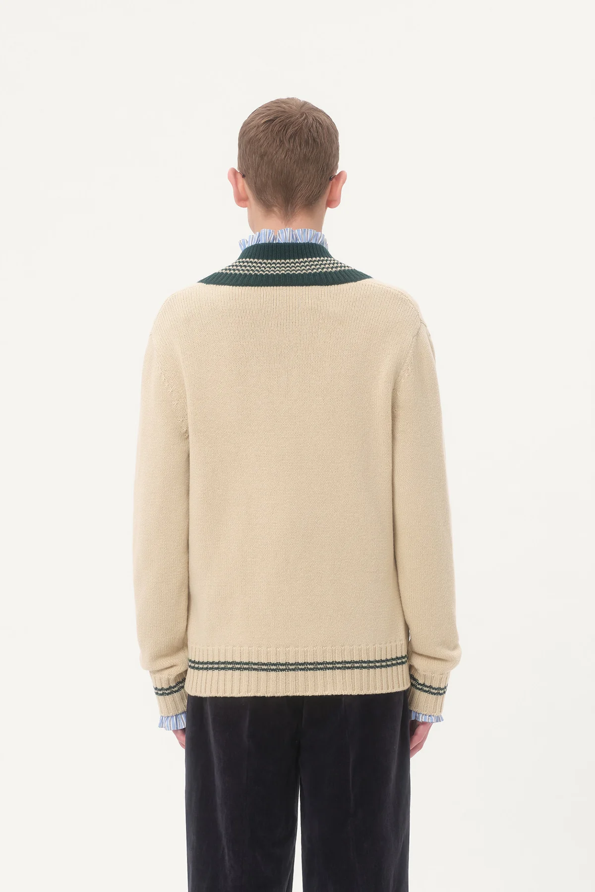 VALENTINO | LE CHIEN V-NECK SWEATER - Image 3