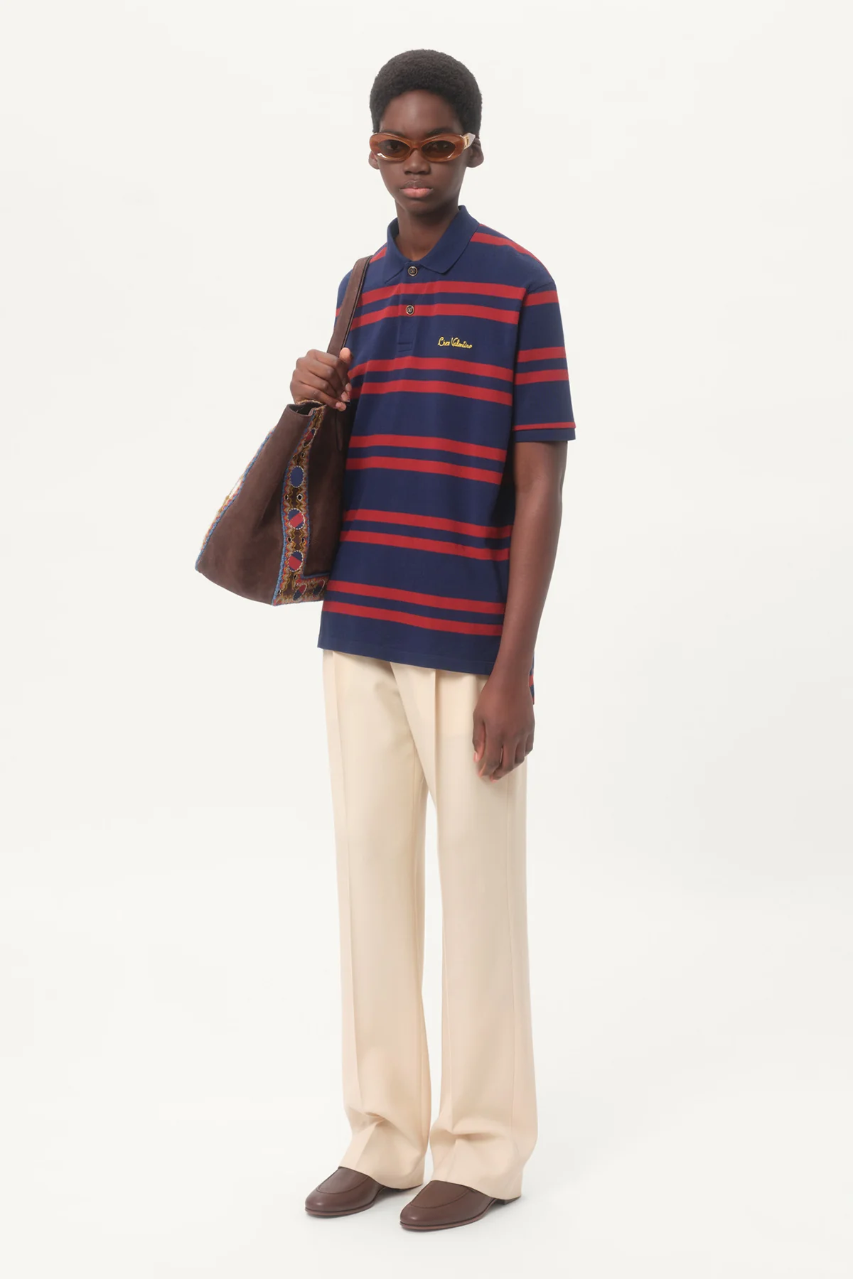 VALENTINO | STRIPE POLO