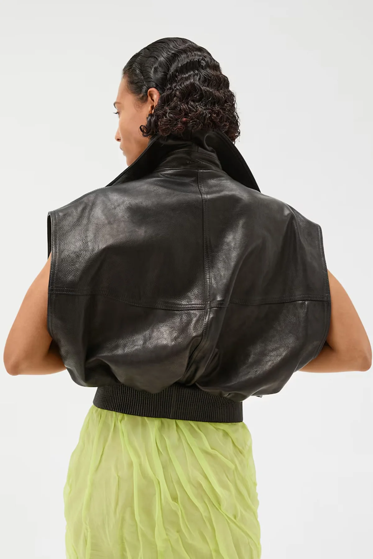 VERSACE | FLORIDIANA LEATHER VEST - Image 3