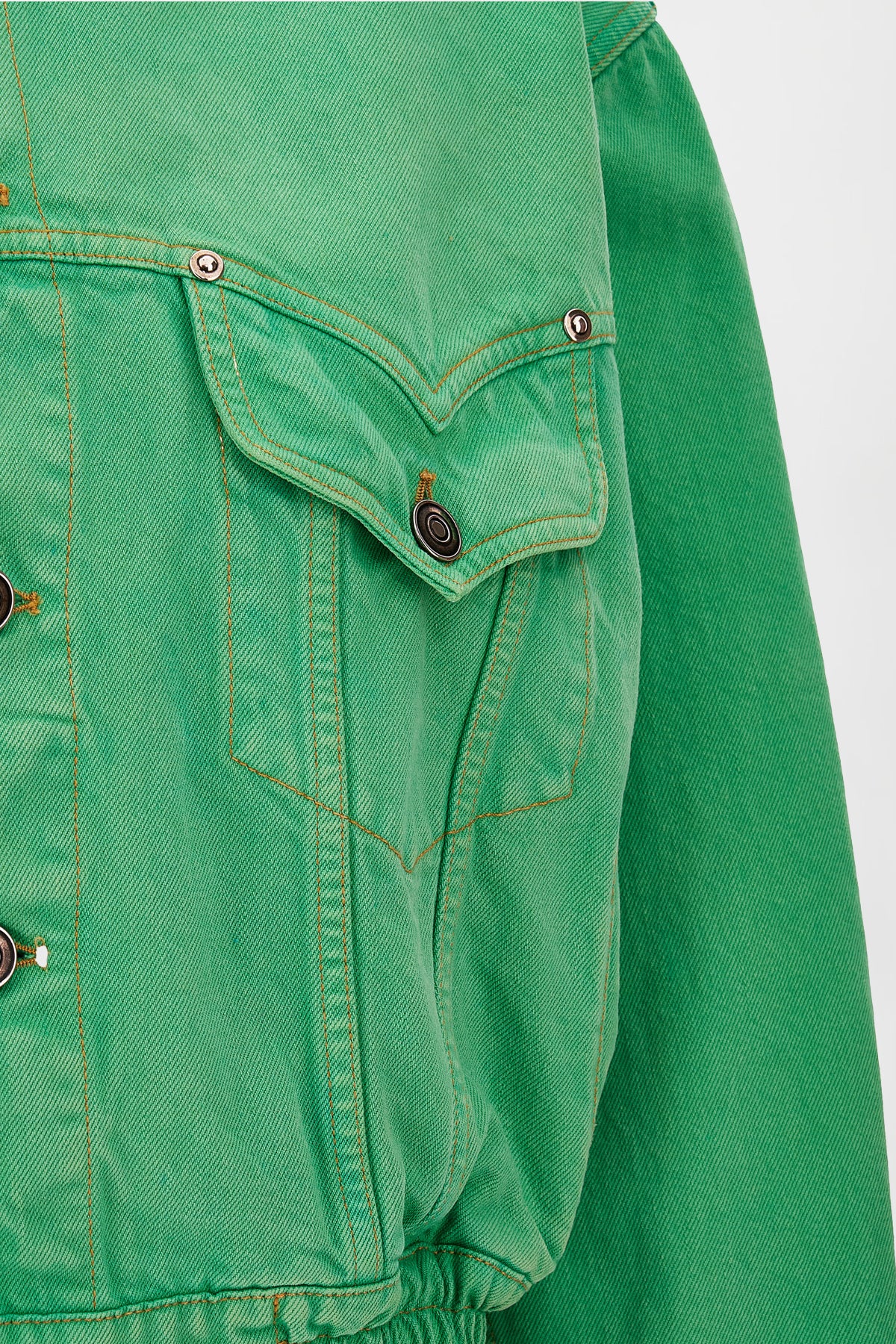 VERSACE | NON-STRETCH DENIM JACKET - Image 5