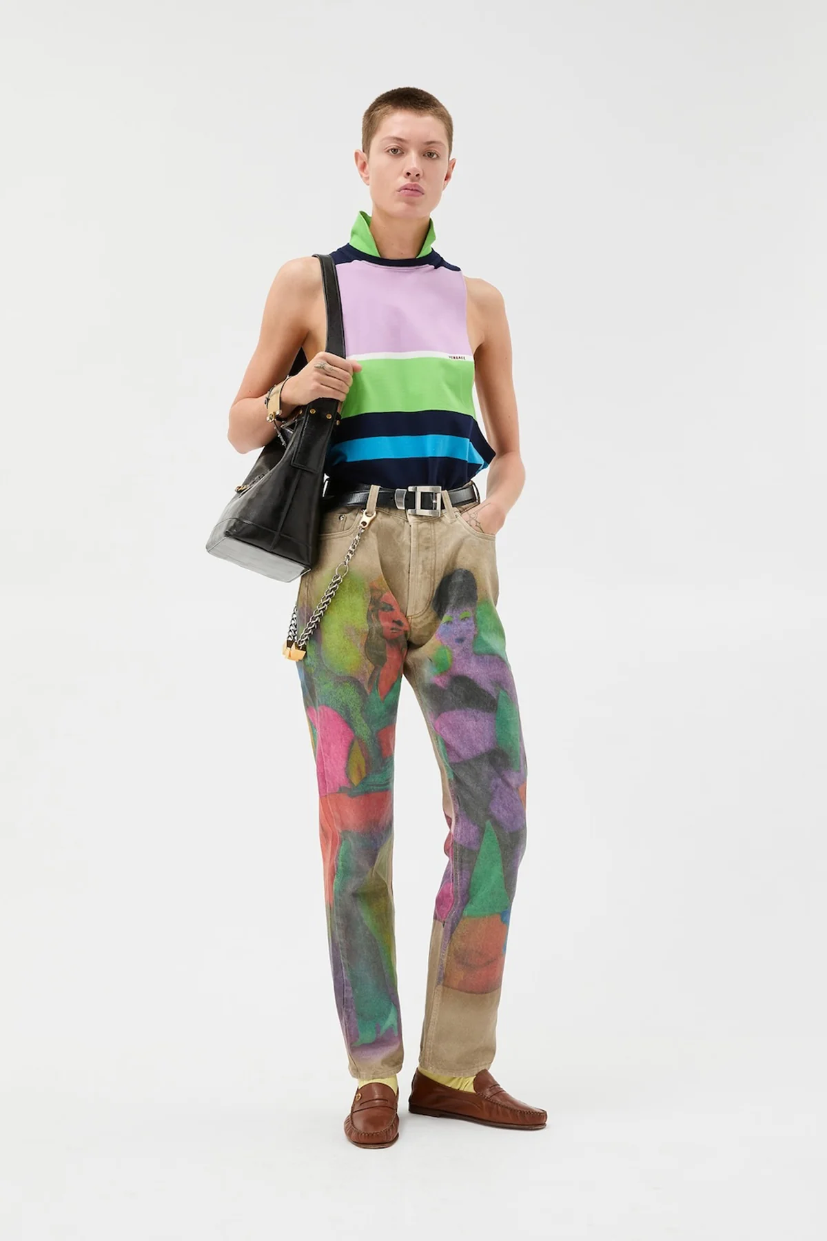 VERSACE | STRIPED TANK TOP - Image 5