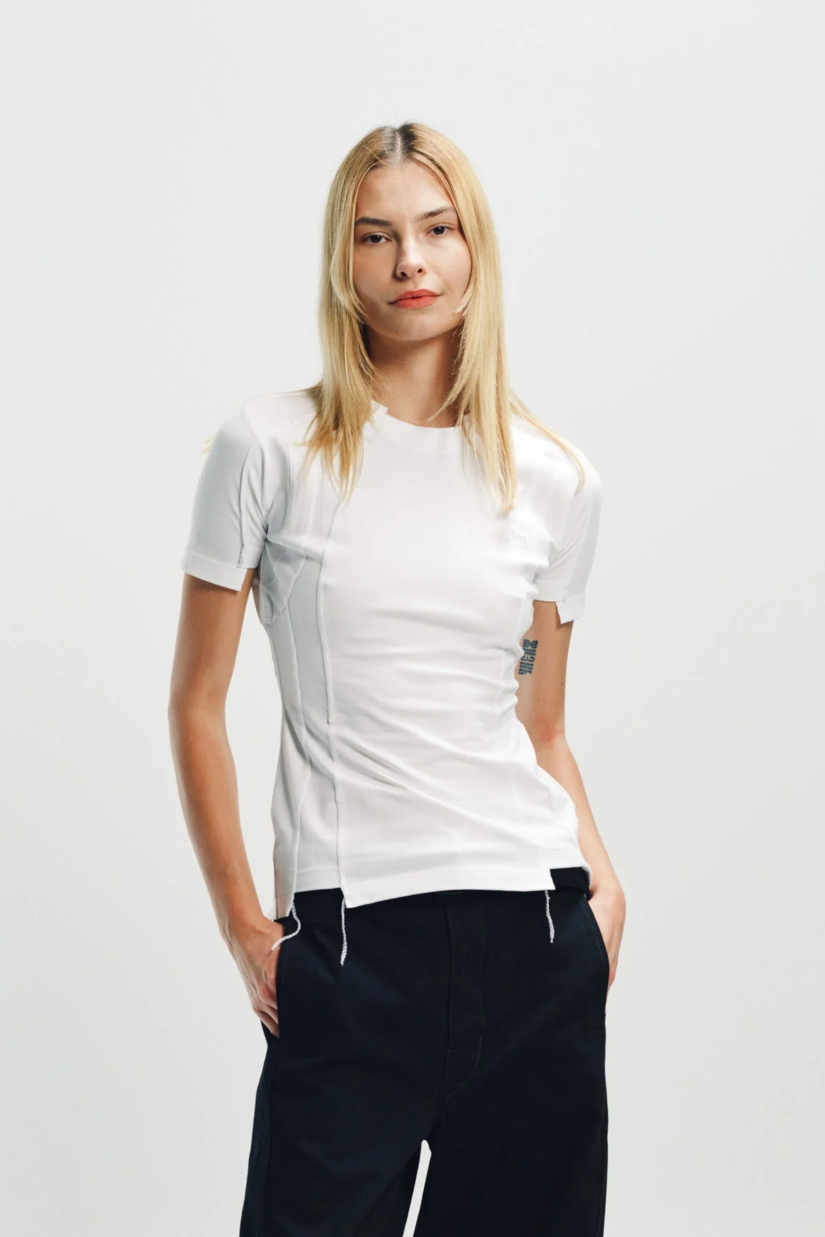 VETEMENTS | CUT-UP BABY TEE - Image 2