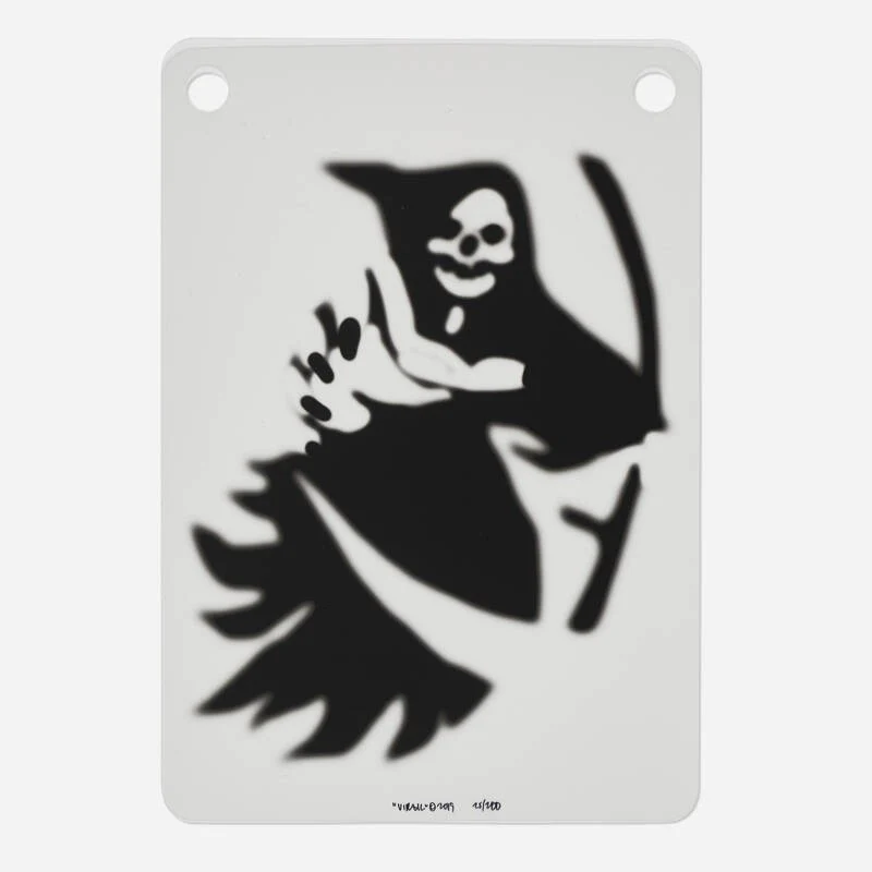 VIRGIL ABLOH | CLEAR ART PRINT "REAPER 1" SIGNED AND NUMBERED BY VIRGIL ABLOH