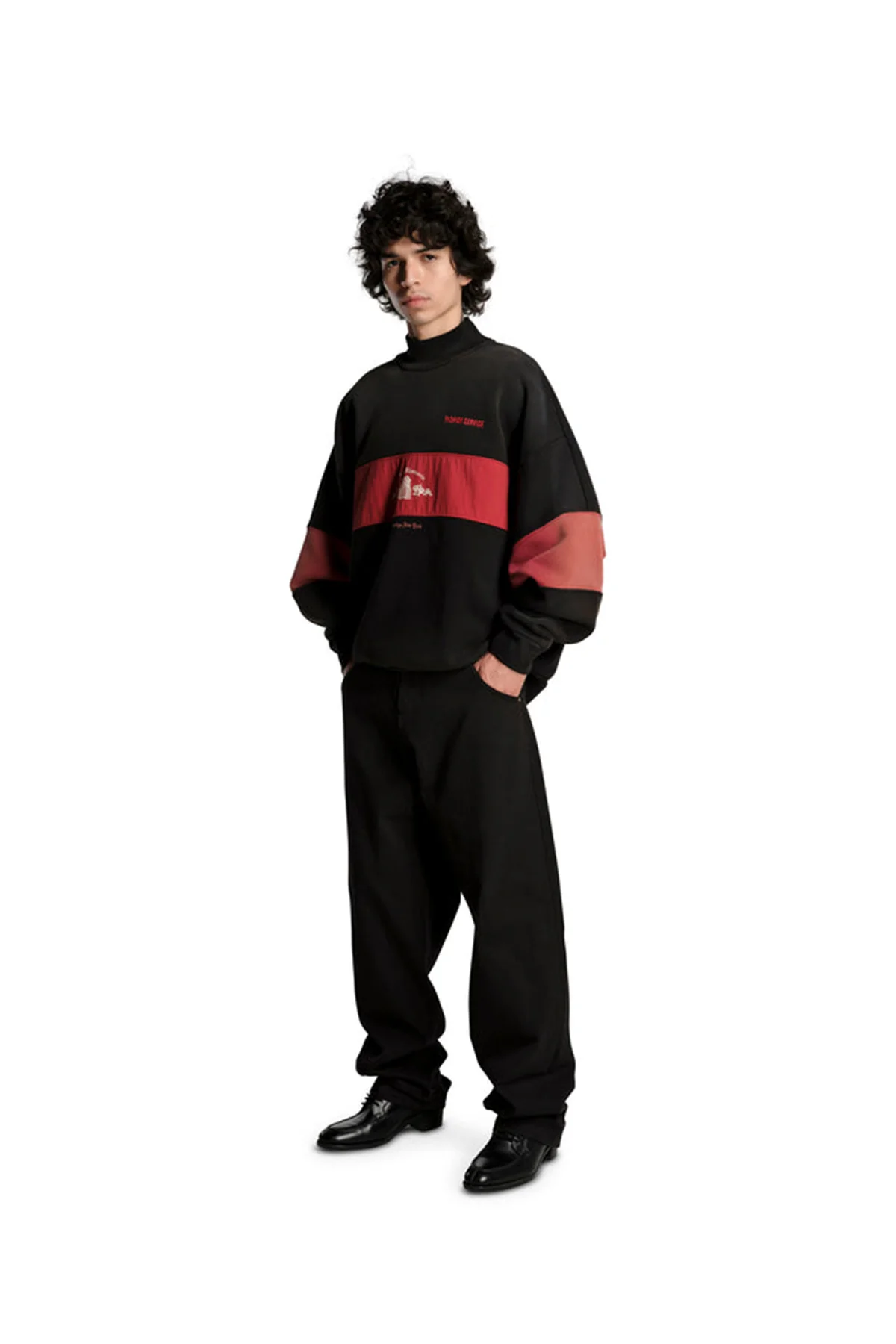 WILLY CHAVARRIA | BLACK CASA DE CHAVARRIA CREWNECK - Image 4