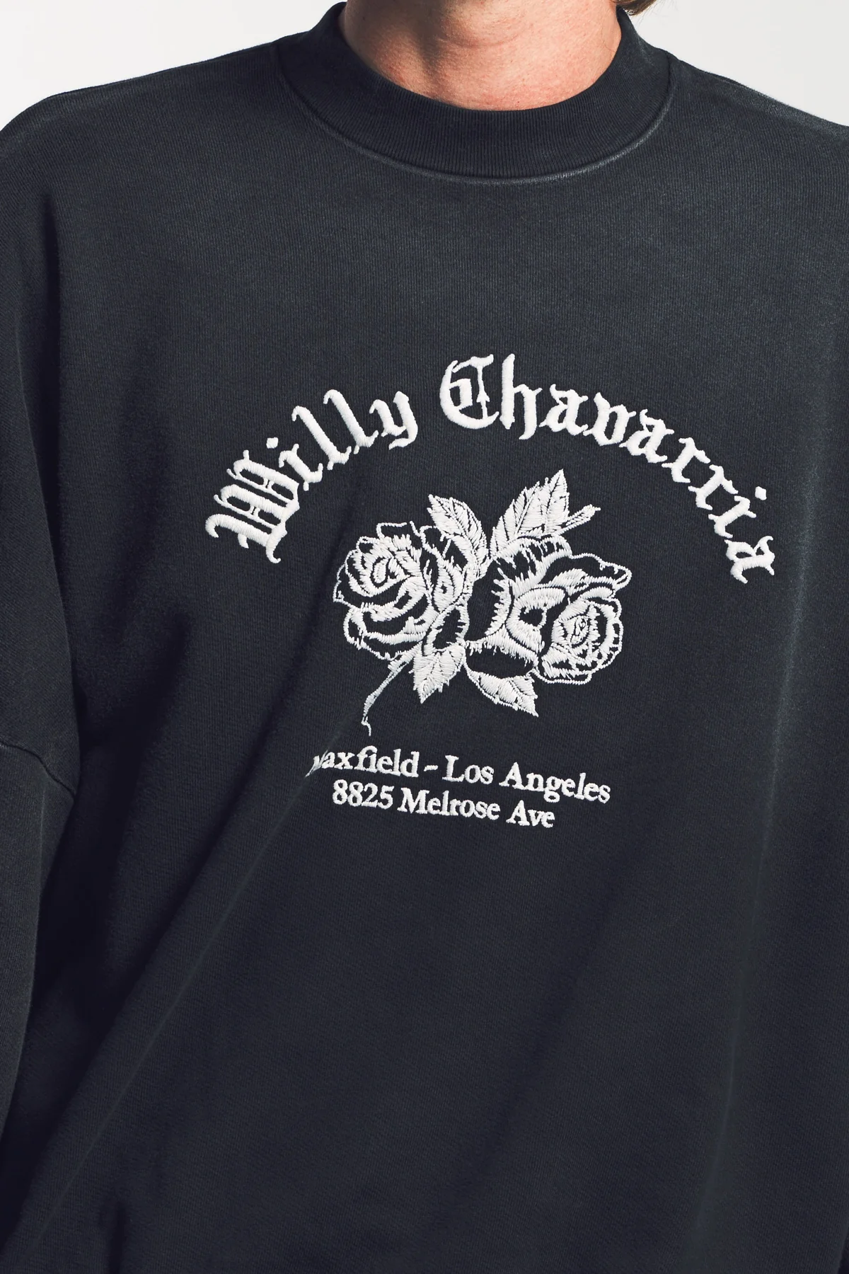 WILLY CHAVARRIA | MAXFIELD FINE FASHIONS HOOLIGAN CREWNECK - Image 5