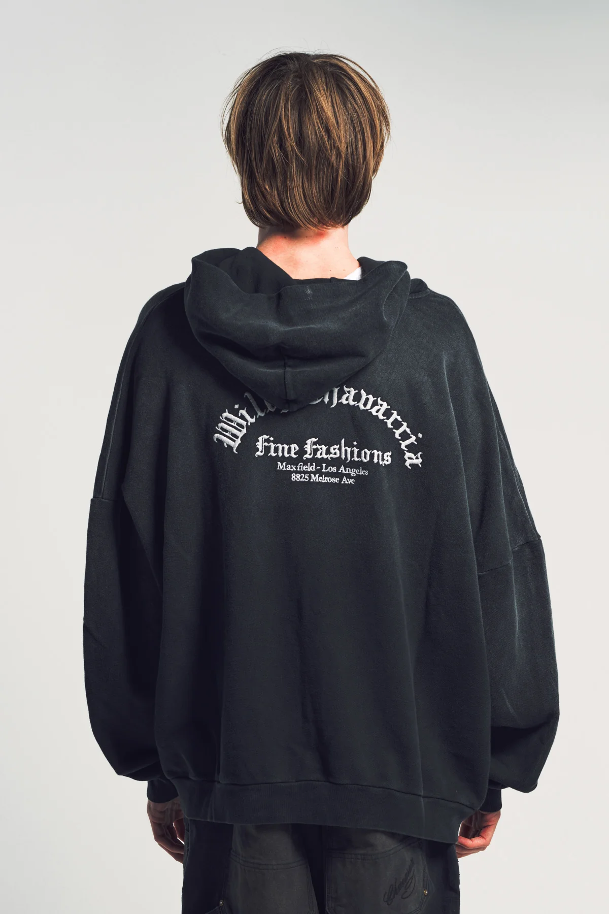 WILLY CHAVARRIA | MAXFIELD FINE FASHIONS HOOLIGAN ZIP-UP HOODIE - Image 4