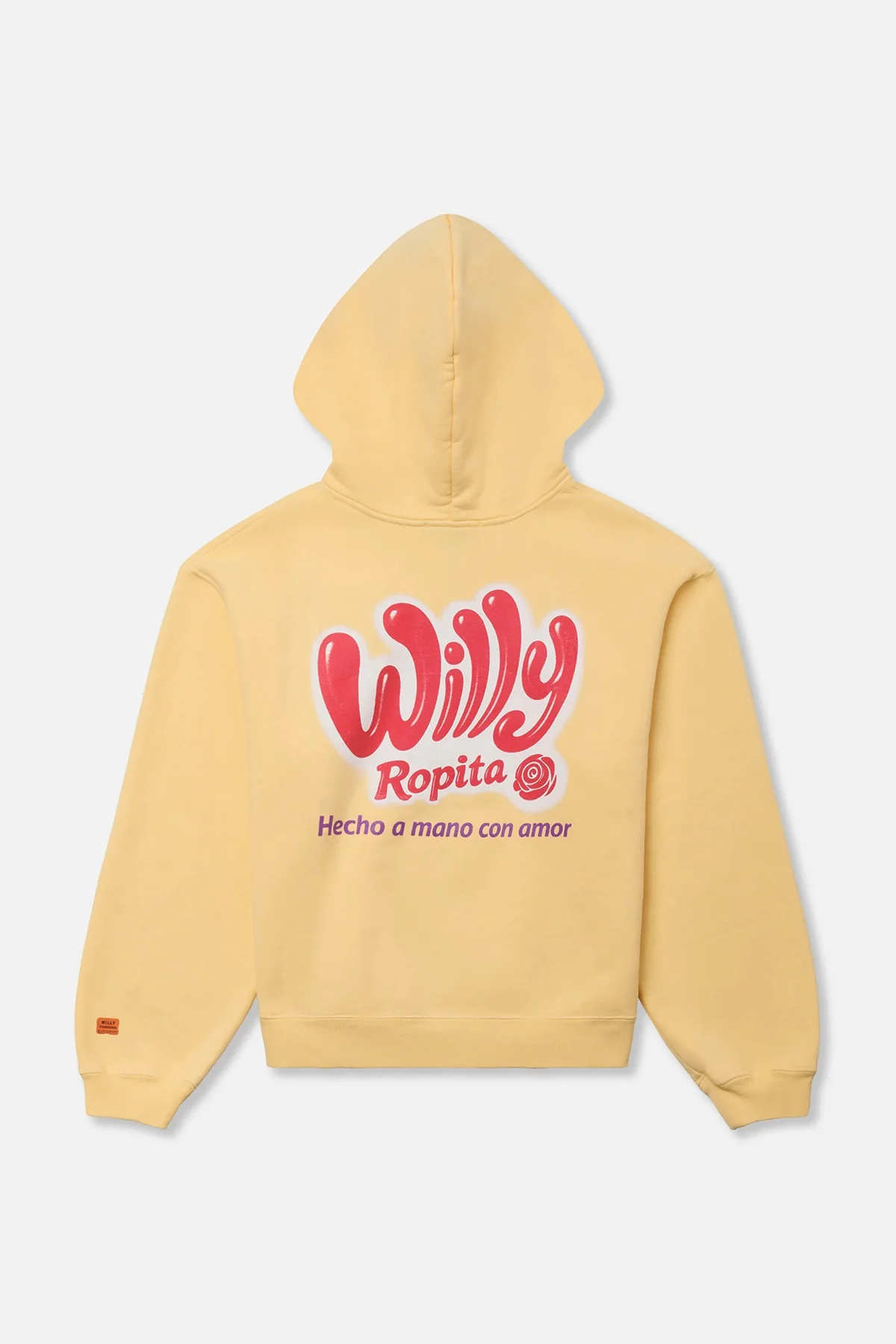 WILLY CHAVARRIA | WILLY ROPITA SHRUNKEN ZIP-THROUGH HOODIE - Image 5
