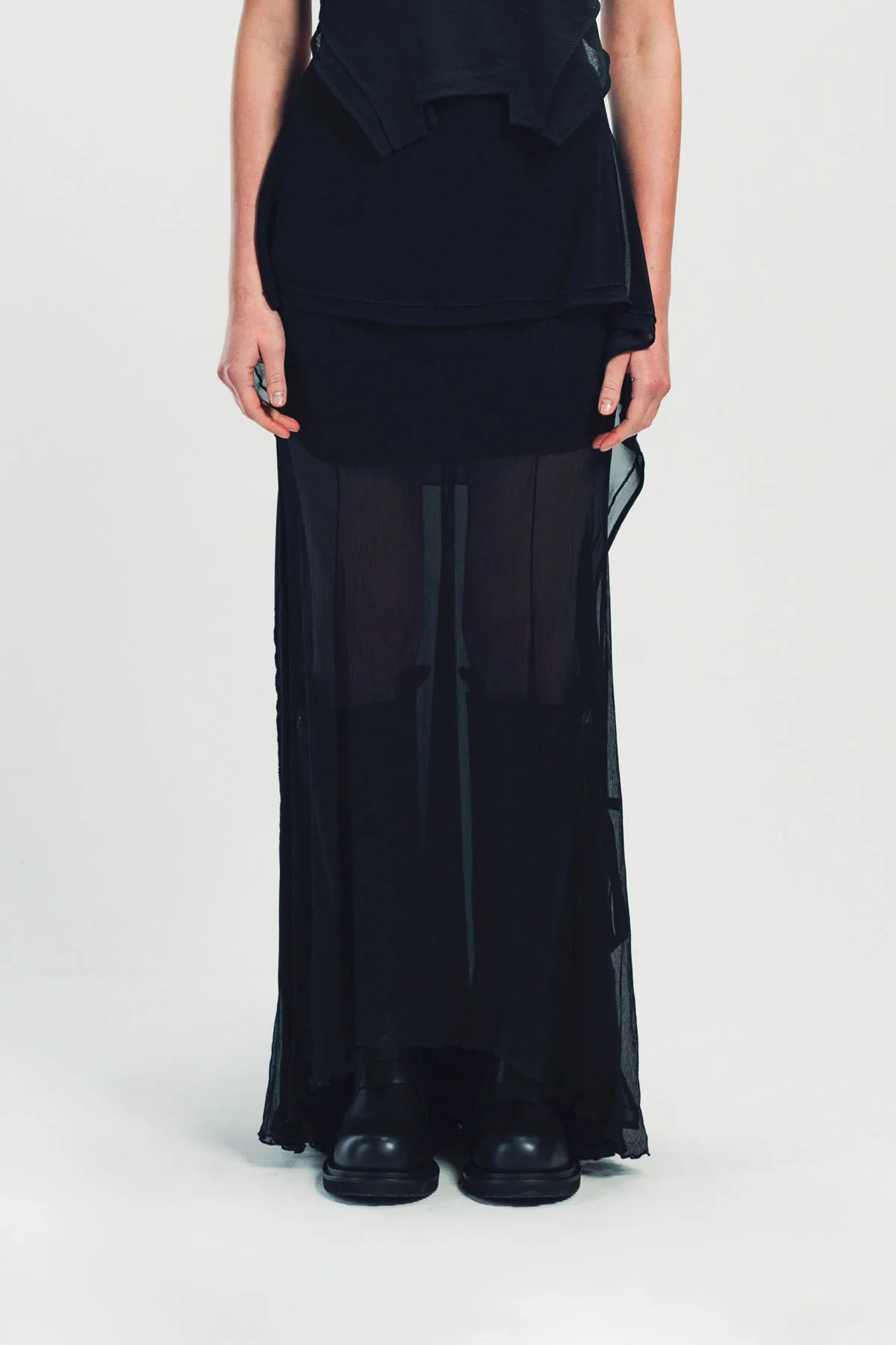 YEHUAFAN | SILK SKIRT - Image 2