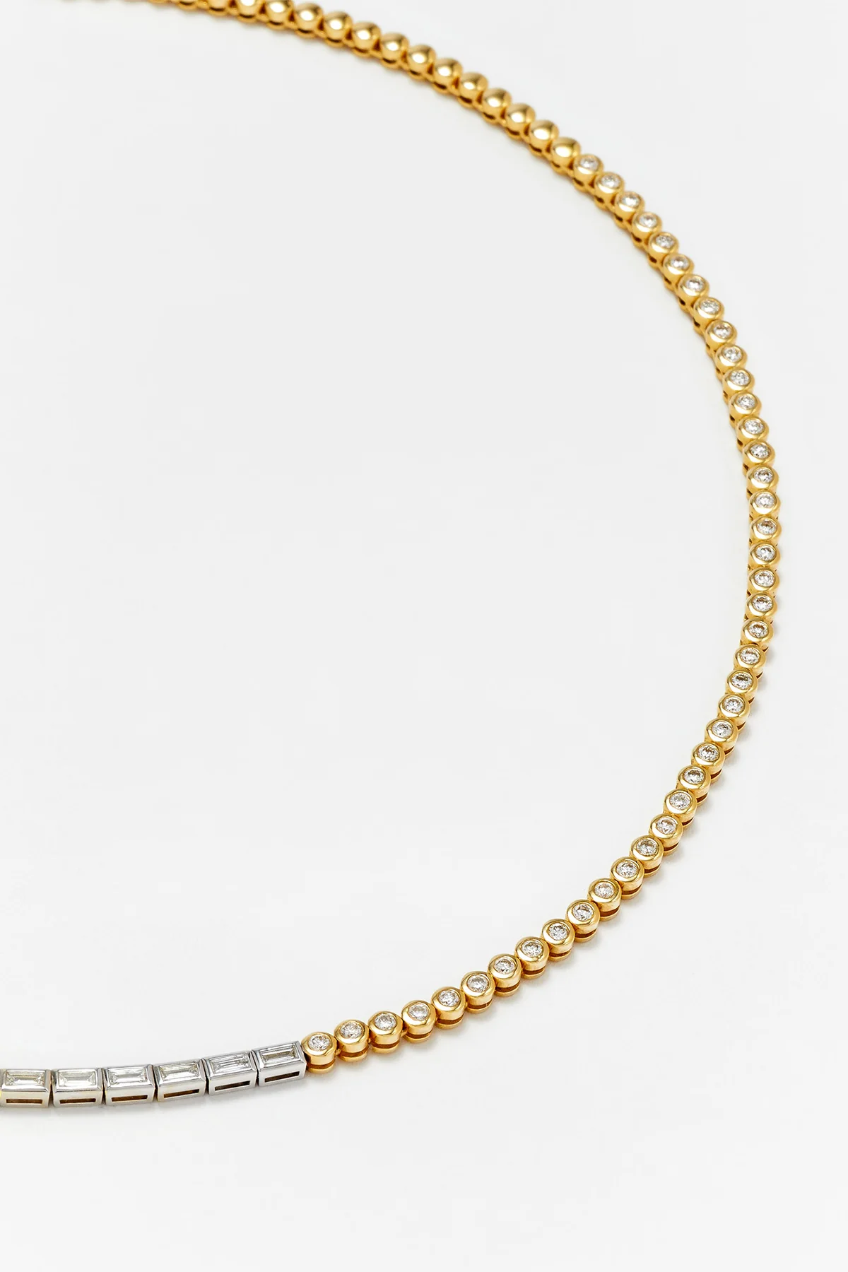 YVONNE LÉON | DIAMOND RIVIERE NECKLACE - Image 2