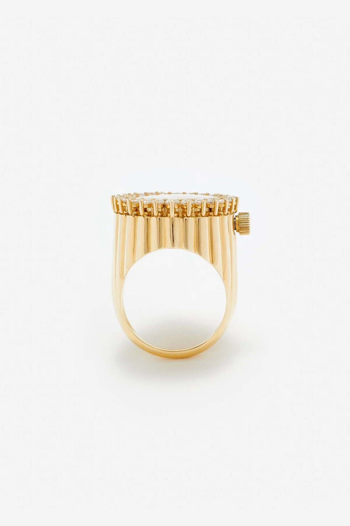 YVONNE LÉON | DIAMOND WATCH RING - Image 5