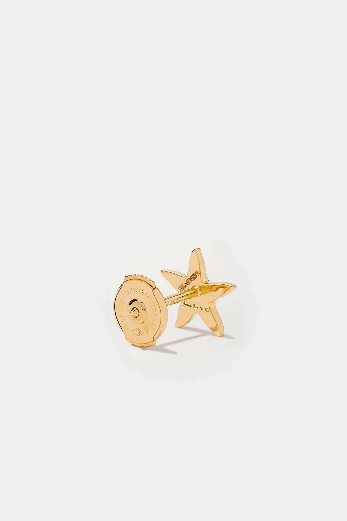 YVONNE LÉON | SAPPHIRE STARFISH EARRINGS - Image 2