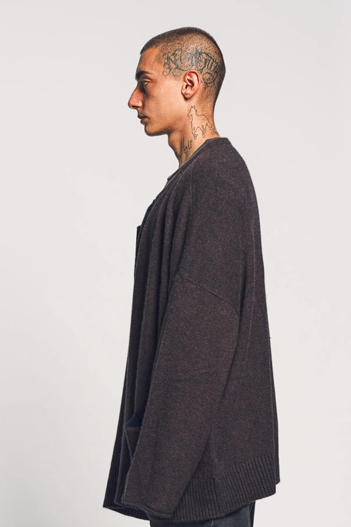 ZIGGY CHEN | CREWNECK CARDIGAN - Image 3